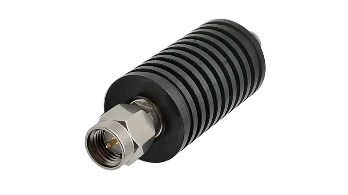 Huber+Suhner RF Attenuator Straight Coaxial Connector SMA 6dB, Operating Frequency 6GHz