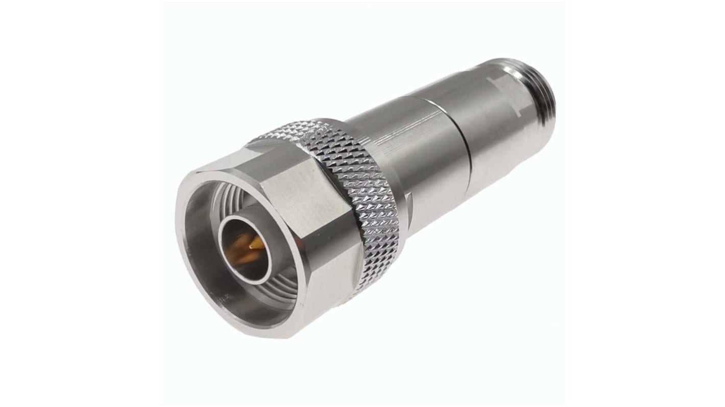 Huber+Suhner RF Attenuator Straight Coaxial Connector N 20dB, Operating Frequency 6GHz