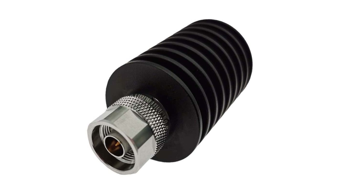 Huber+Suhner RF Attenuator Straight Coaxial Connector N 30dB, Operating Frequency 6GHz
