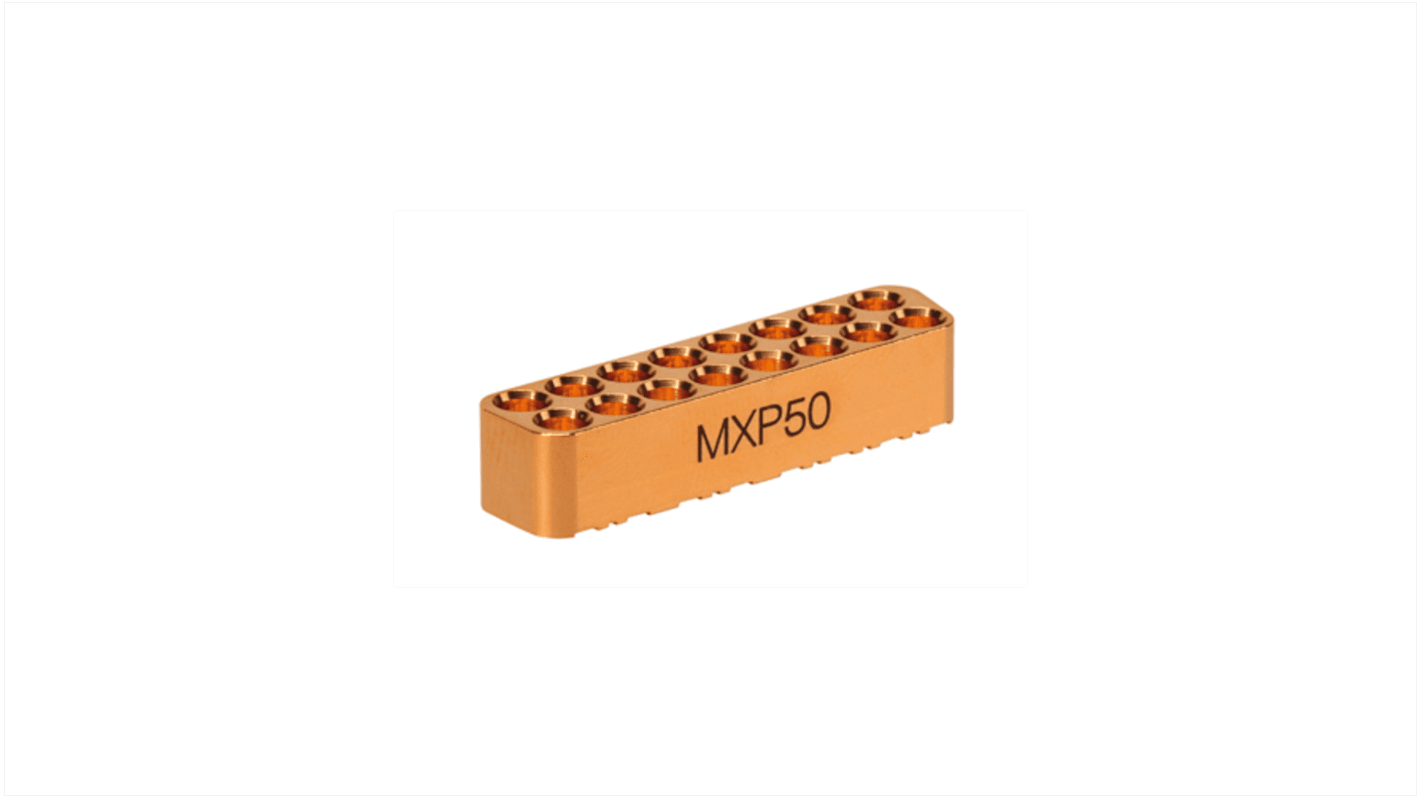 Huber+Suhner, Plug Surface Mount Coaxial PCB Connector, Coaxial Cable Termination, Straight Body