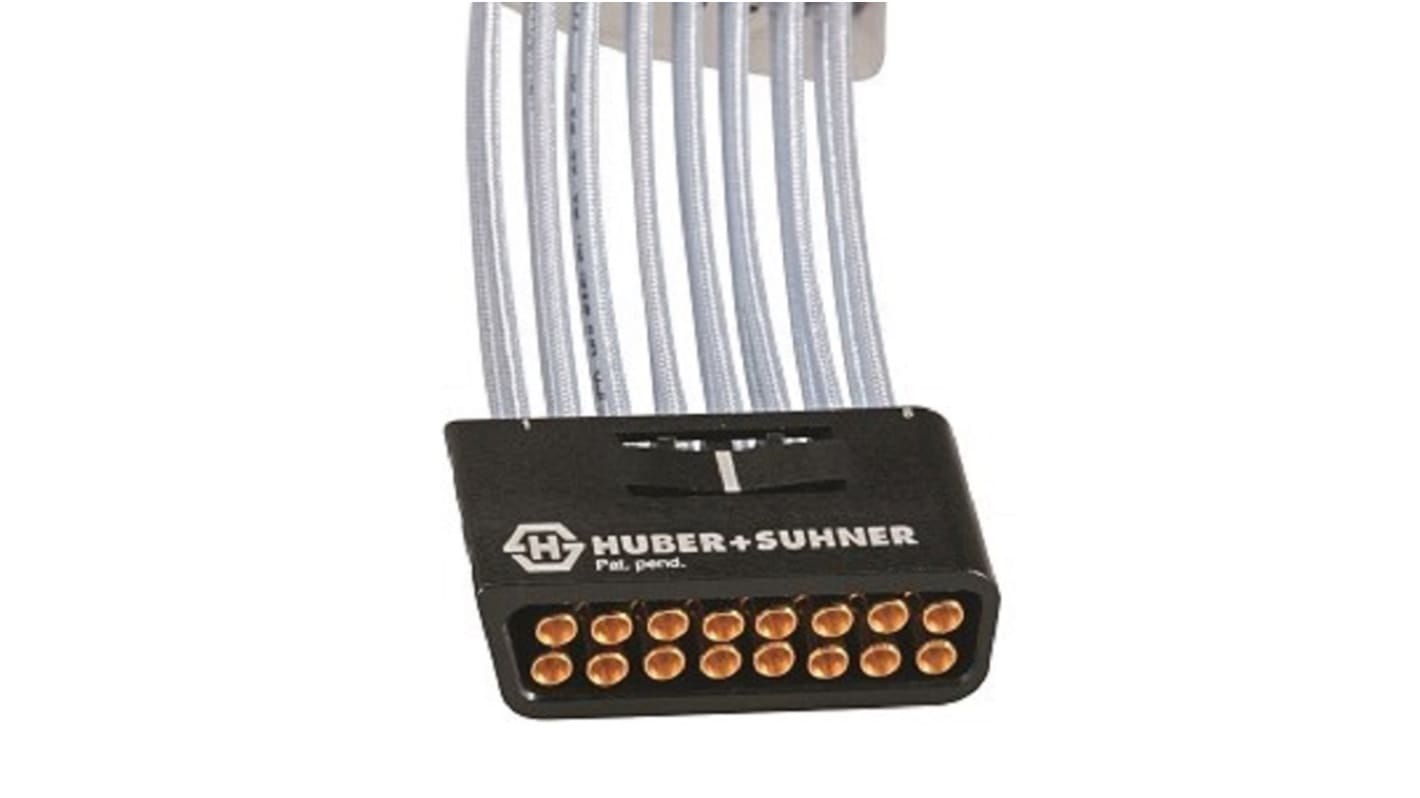 Huber+Suhner MXP40 Koaksialkabel, 50 Ω MXP-jack til SK, 152mm