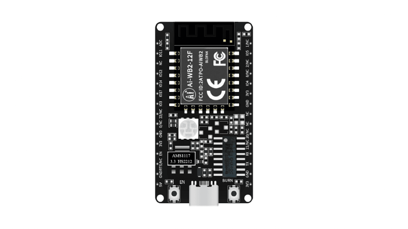 RF Solutions Development Board BL602 Bluetooth, WiFi Bluetooth Module, Development Module for Ai-WB2-12F Modules 2400