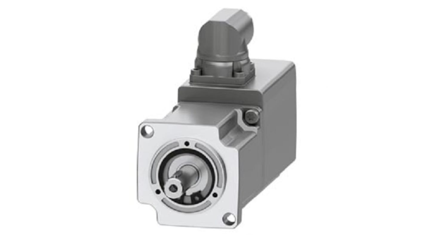 Siemens 230 → 240 V 0.05 kW Servo Motor, 3000 rpm, 0.56 Nm Max Output Torque, 8mm Shaft Diameter