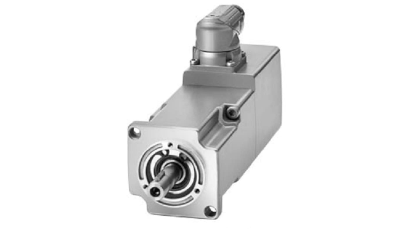 Siemens 230 → 240 V 0.1 kW Servo Motor, 3000 rpm, 1.11 Nm Max Output Torque, 8mm Shaft Diameter