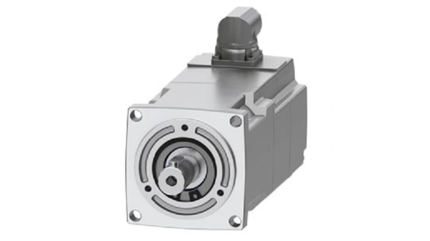 Siemens 400 → 480 V 0.28 kW Servo Motor, 4500 rpm, 1.95 Nm Max Output Torque, 11mm Shaft Diameter