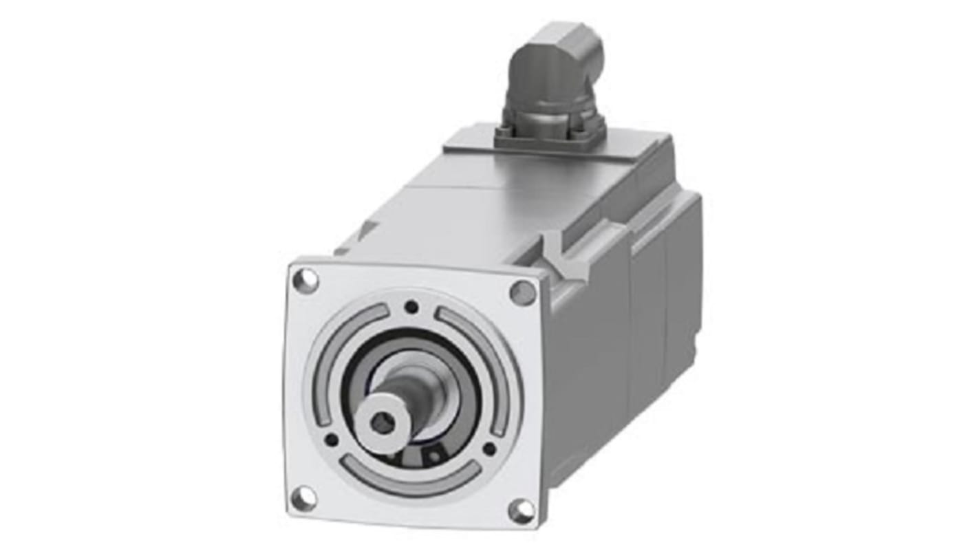 Siemens 400 → 480 V 0.28 kW Servo Motor, 4500 rpm, 1.95 Nm Max Output Torque, 11mm Shaft Diameter