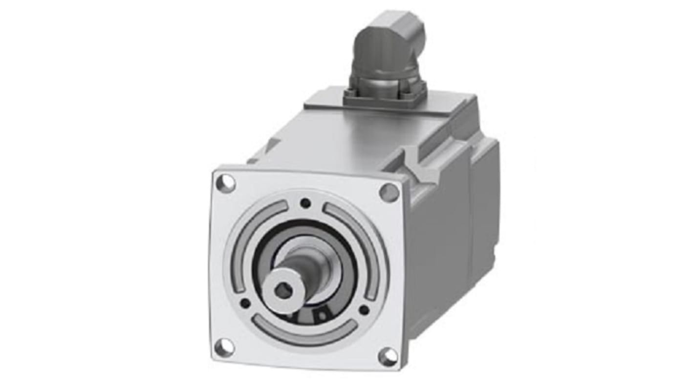 Siemens 400 → 480 V 0.48 kW Servo Motor, 4500 rpm, 4.05 Nm Max Output Torque, 11mm Shaft Diameter