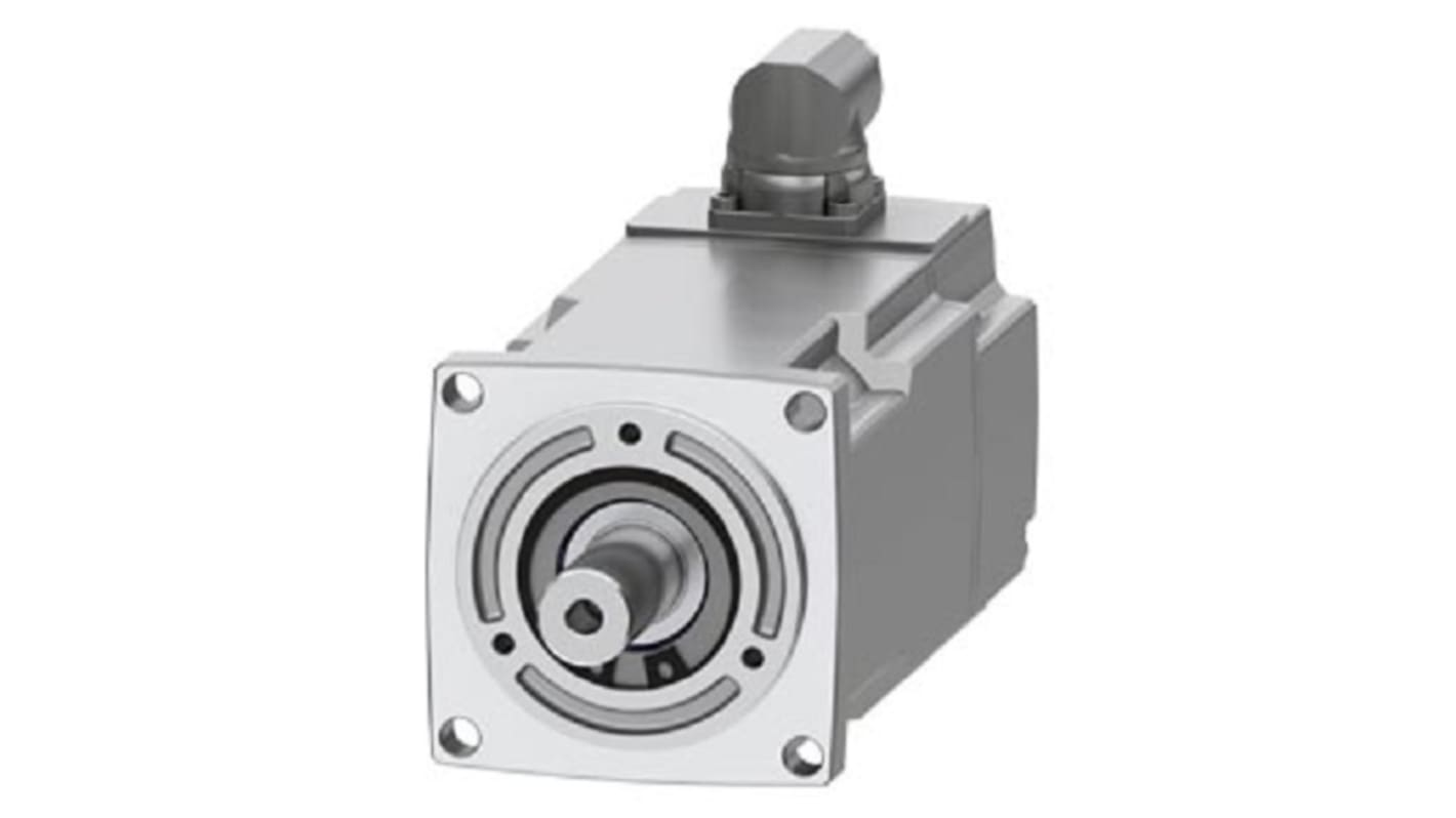 Siemens 400 → 480 V 0.48 kW Servo Motor, 4500 rpm, 4.05 Nm Max Output Torque, 11mm Shaft Diameter