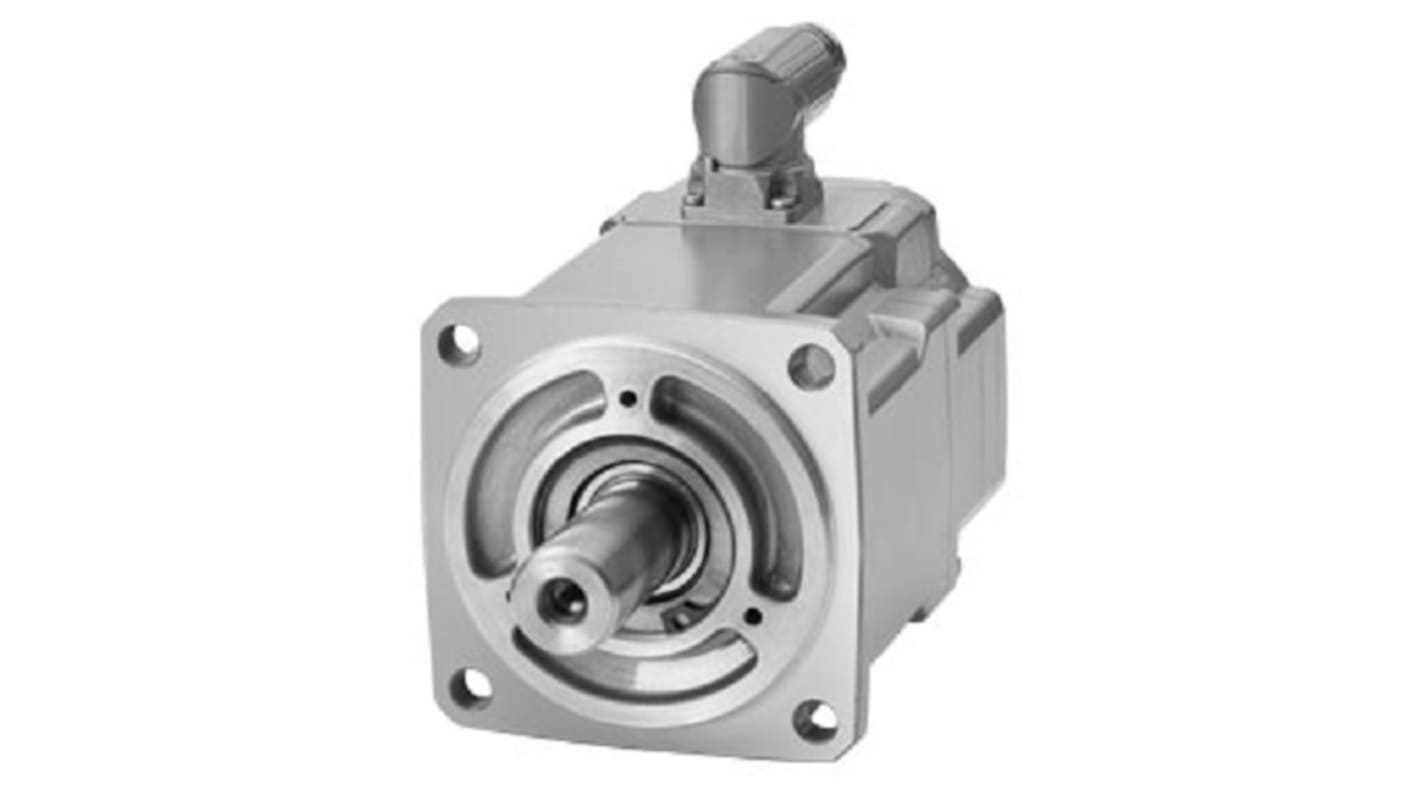 Siemens 400 → 480 V 0.6 kW Servo Motor, 6000 rpm, 3.85 Nm Max Output Torque, 19mm Shaft Diameter