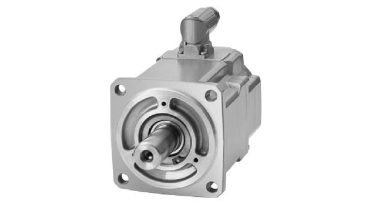 Siemens 400 → 480 V 0.6 kW Servo Motor, 6000 rpm, 3.85 Nm Max Output Torque, 19mm Shaft Diameter