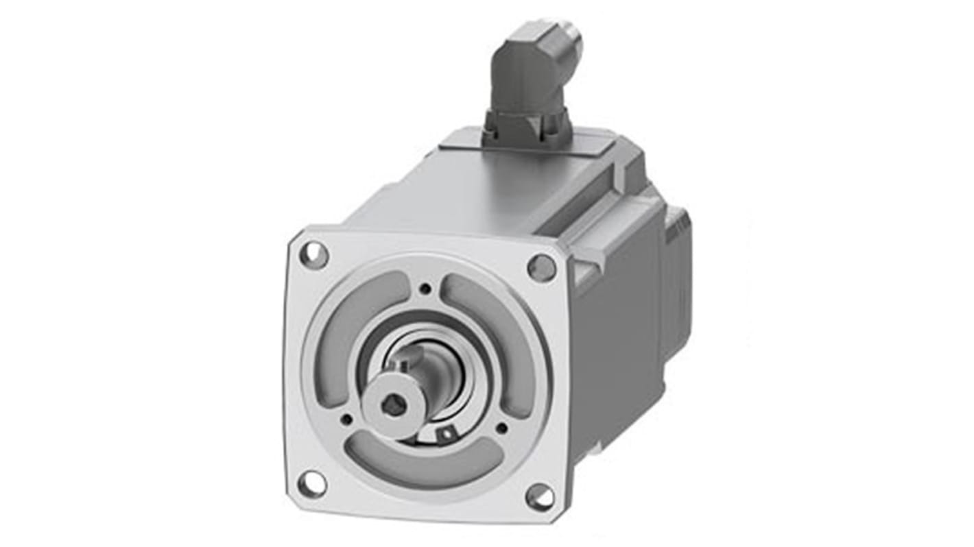 Siemens 400 → 480 V 1 kW Servo Motor, 3000 rpm, 10 Nm Max Output Torque, 19mm Shaft Diameter