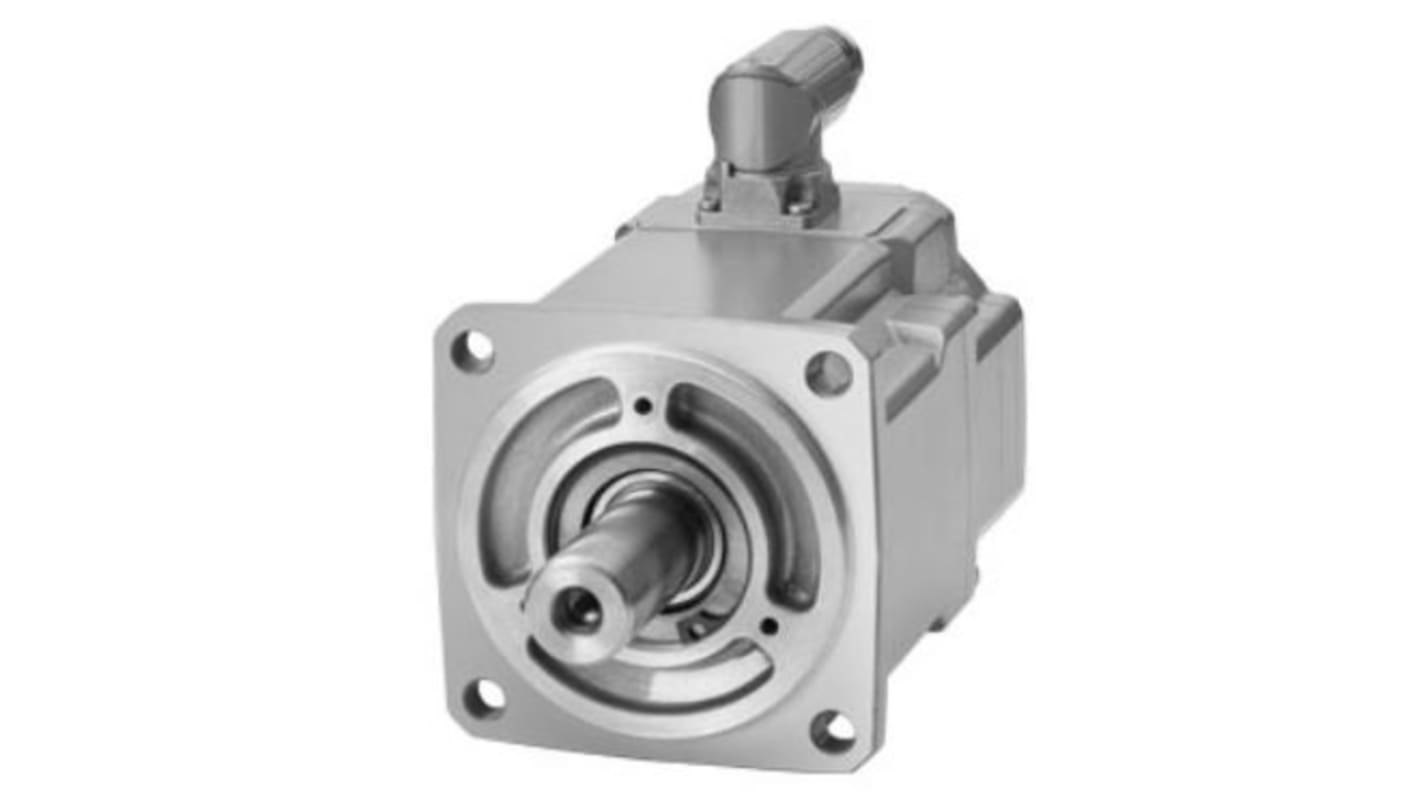 Siemens Servomotor, 10 Nm, 400 → 480 V, 3000 Umdrehungen pro Minute, 1 kW, 3.2Nm, 19mm