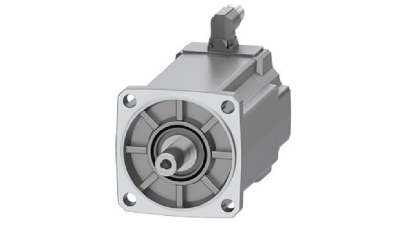 Siemens 400 → 480 V 1.45 kW Servo Motor, 3000 rpm, 15 Nm Max Output Torque, 19mm Shaft Diameter