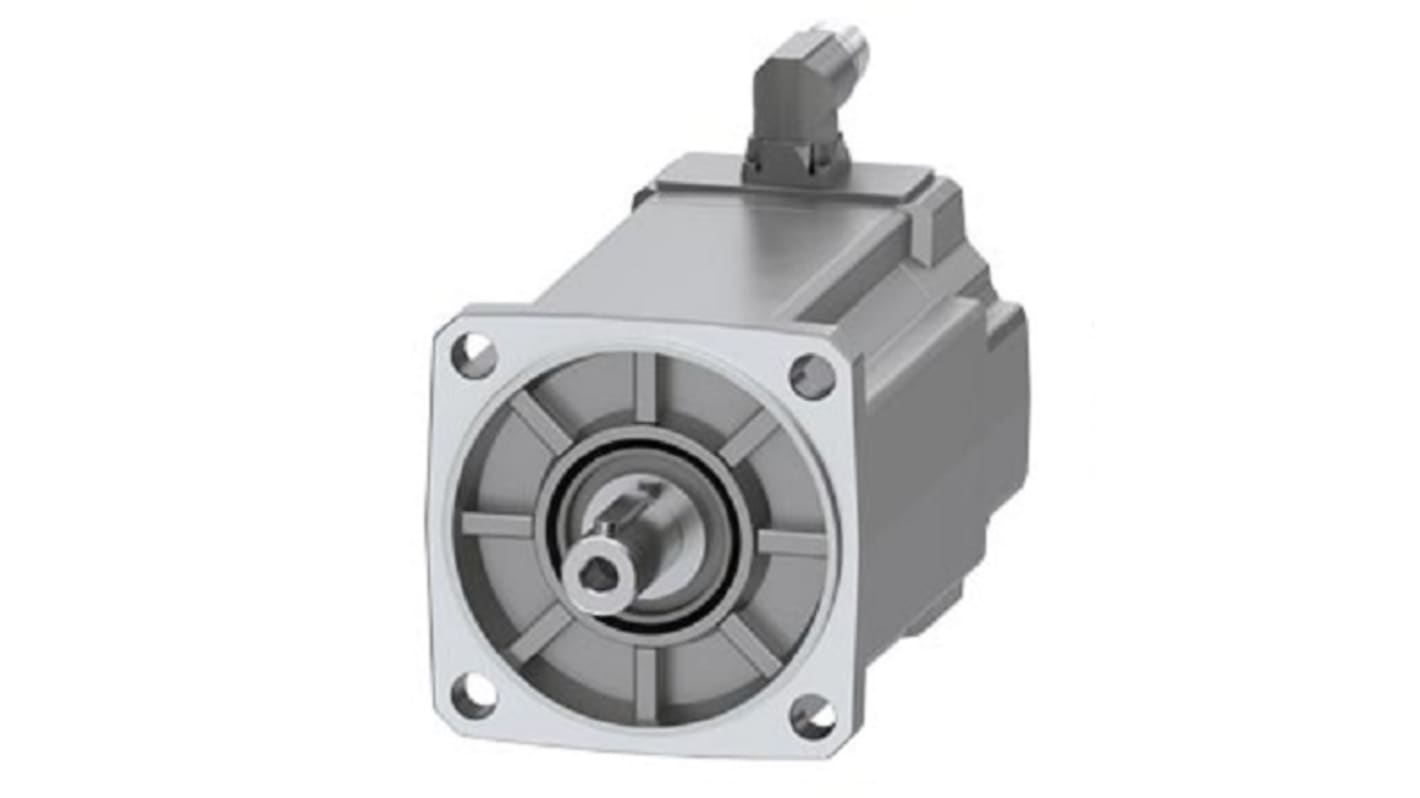 Siemens 400 → 480 V 1.45 kW Servo Motor, 3000 rpm, 15 Nm Max Output Torque, 19mm Shaft Diameter