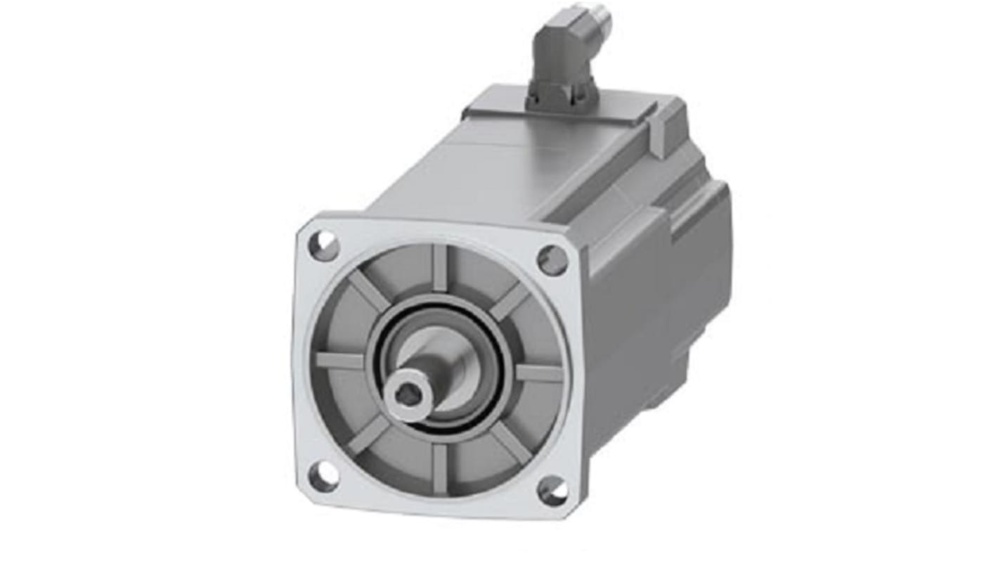 Siemens 400 → 480 V 1.45 kW Servo Motor, 3000 rpm, 15 Nm Max Output Torque, 19mm Shaft Diameter