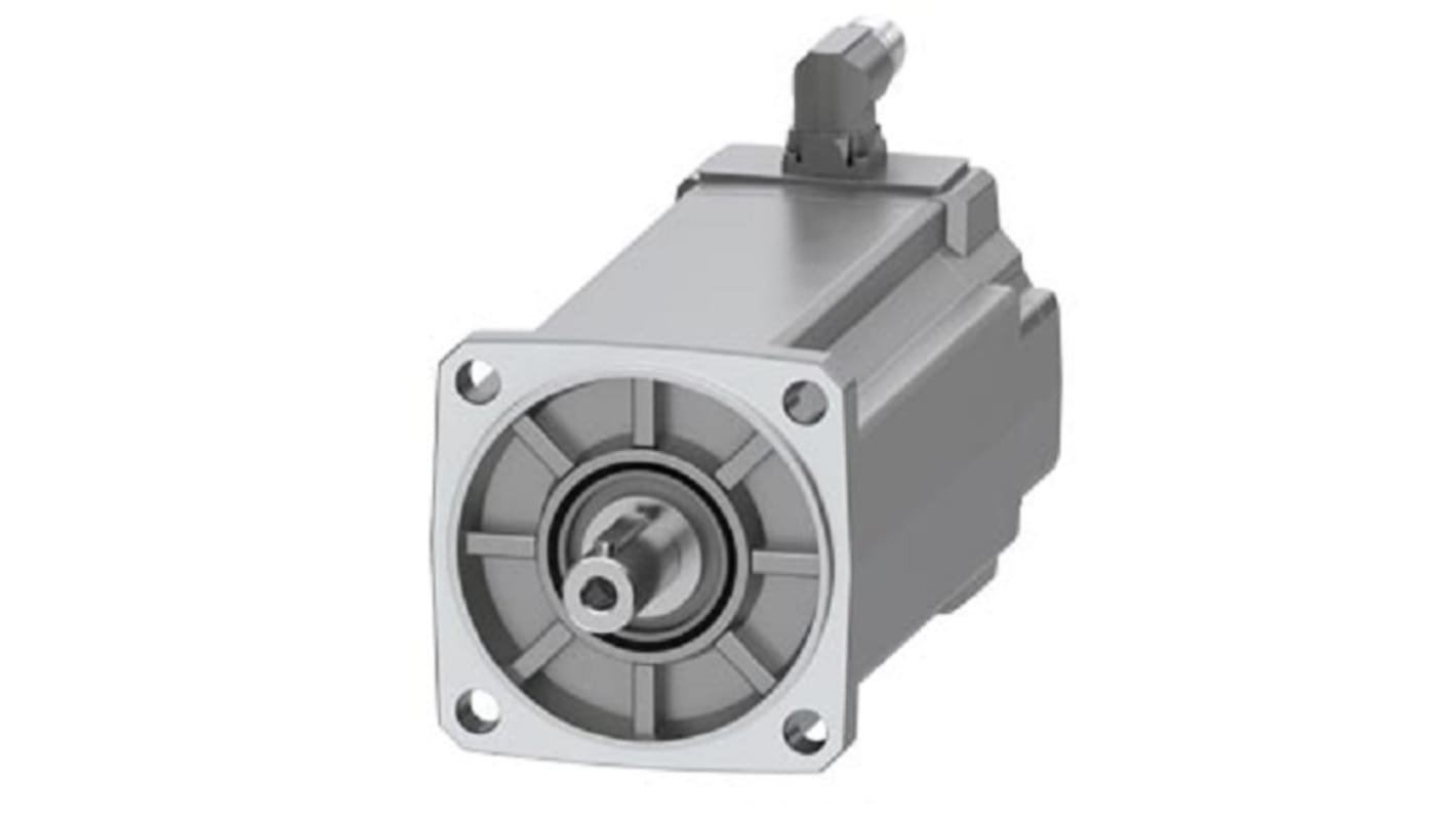 Siemens 400 → 480 V 2.1 kW Servo Motor, 3000 rpm, 24 Nm Max Output Torque, 19mm Shaft Diameter