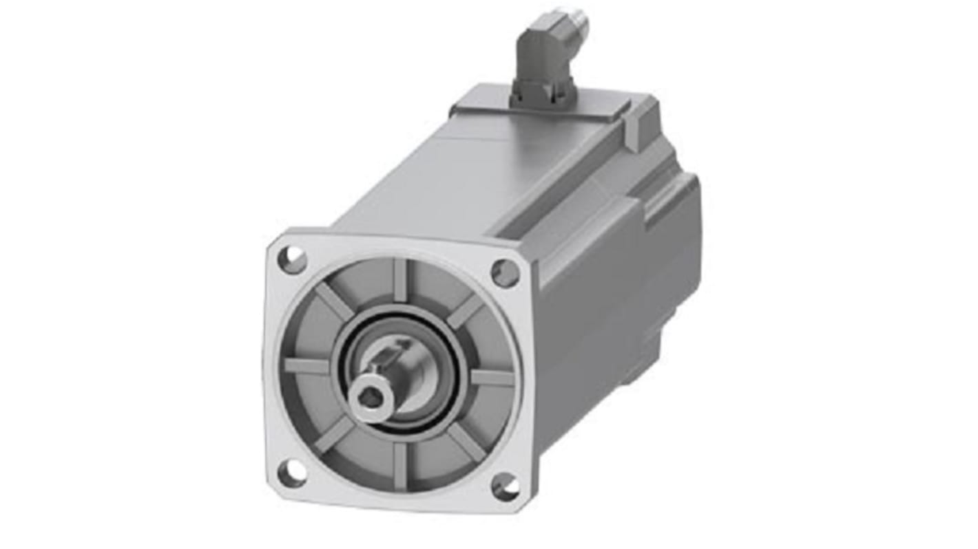 Siemens 400 → 480 V 2.1 kW Servo Motor, 3000 rpm, 24 Nm Max Output Torque, 19mm Shaft Diameter