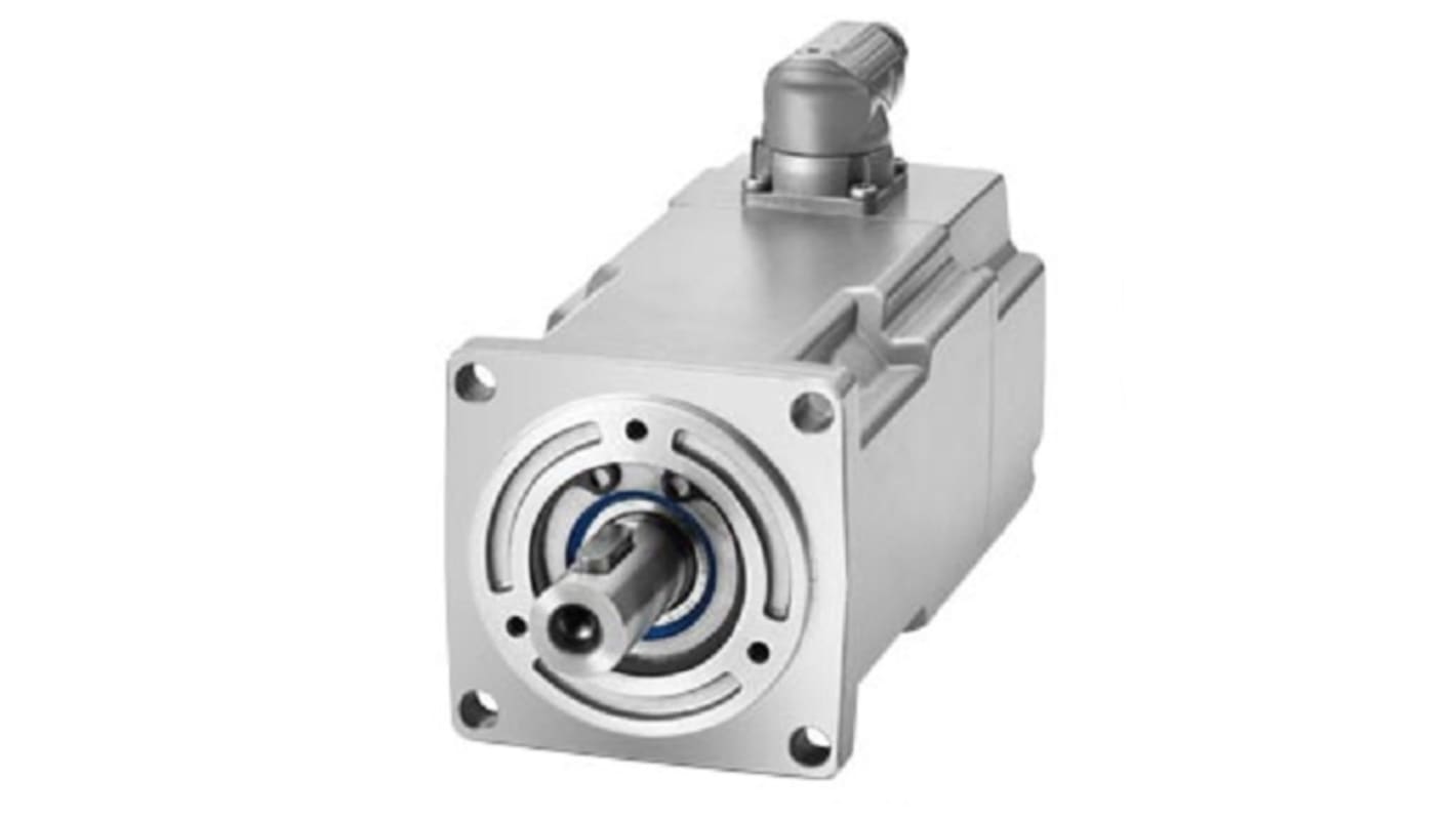 Siemens 230 → 240 V 0.2 kW Servo Motor, 3000 rpm, 1.85 Nm Max Output Torque, 14mm Shaft Diameter