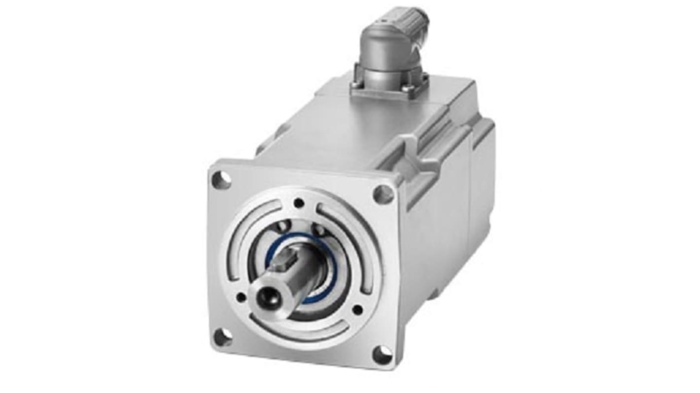 Siemens 230 → 240 V 0.4 kW Servo Motor, 3000 rpm, 3.75 Nm Max Output Torque, 14mm Shaft Diameter