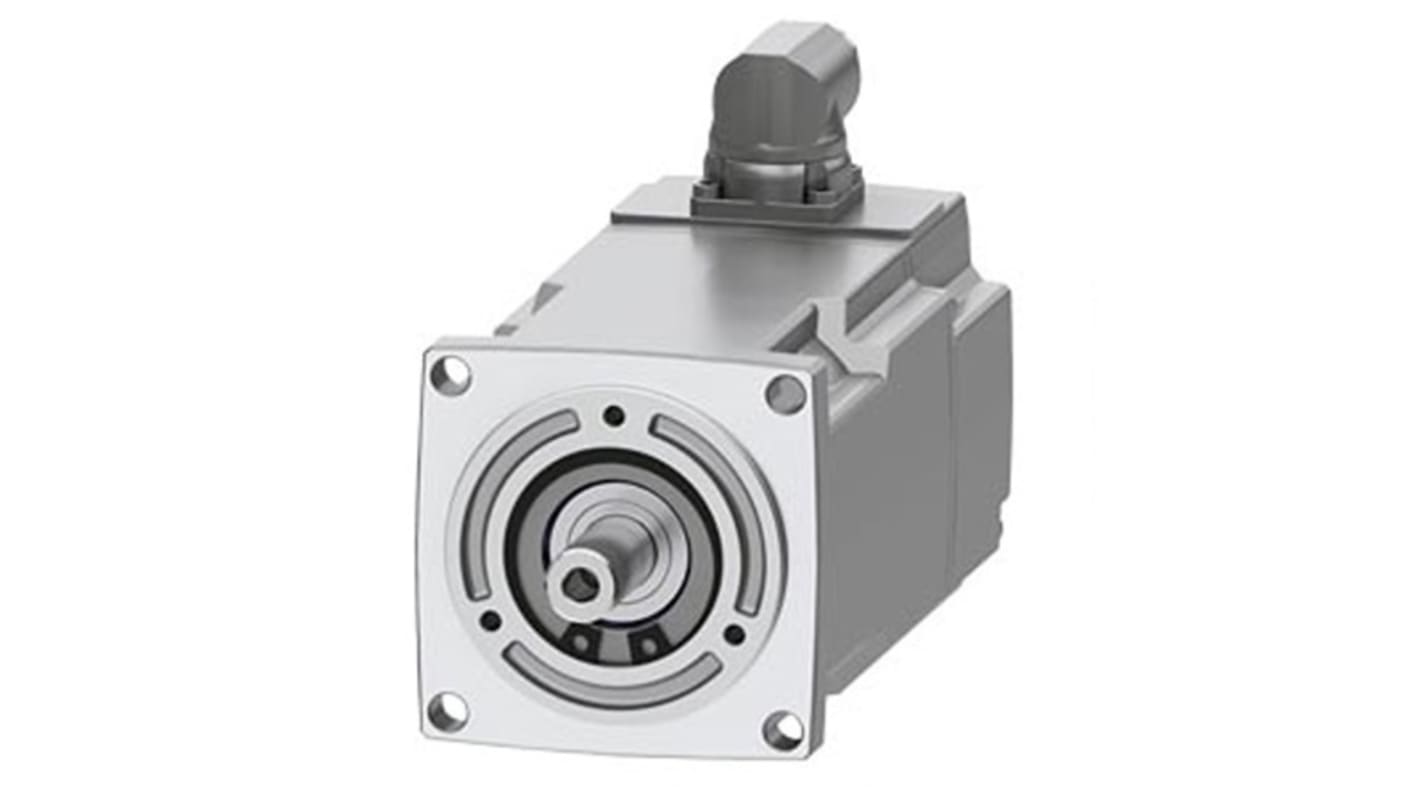 Siemens 400 → 480 V 0.43 kW Servo Motor, 6000 rpm, 1.85 Nm Max Output Torque, 14mm Shaft Diameter