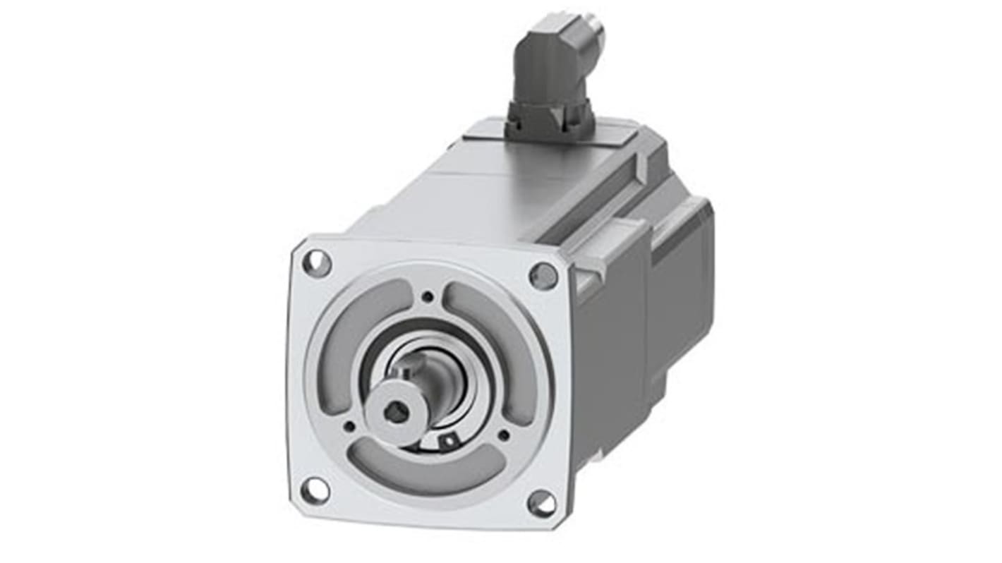 Siemens 400 → 480 V 0.57 kW Servo Motor, 6000 rpm, 7.1 Nm Max Output Torque, 19mm Shaft Diameter