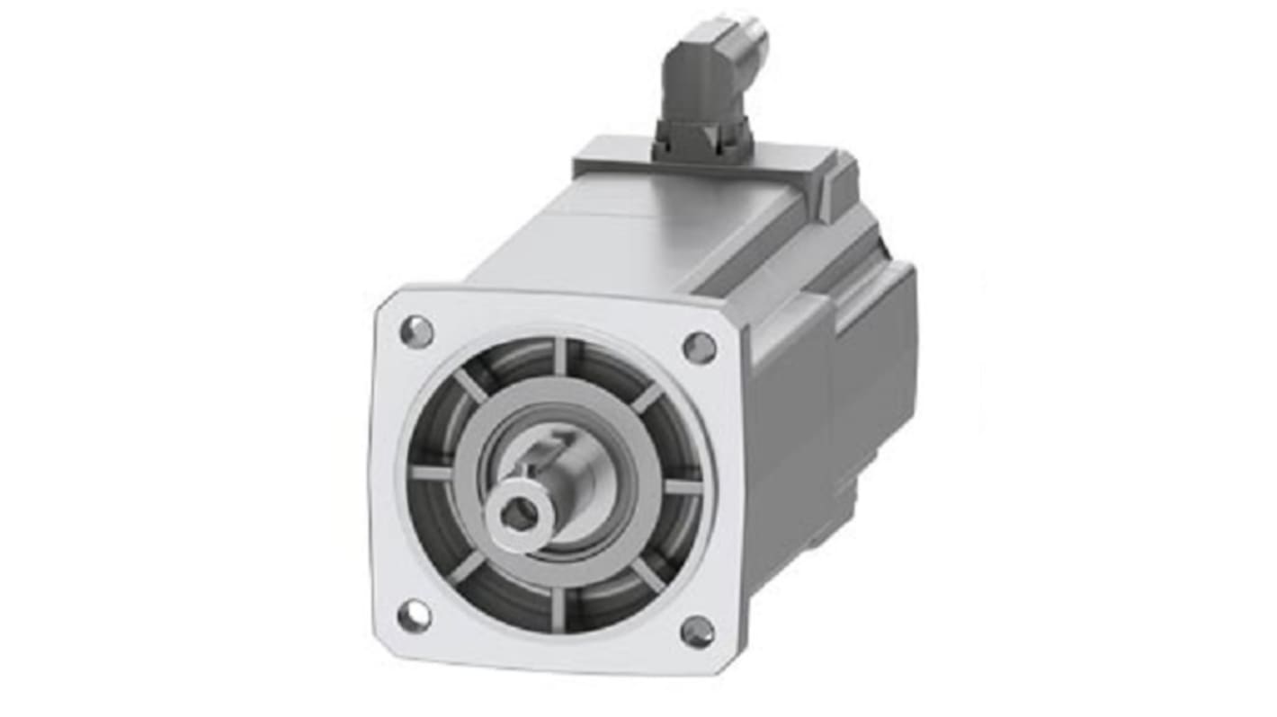 Siemens 400 → 480 V 0.94 kW Servo Motor, 3000 rpm, 10.8 Nm Max Output Torque, 19mm Shaft Diameter