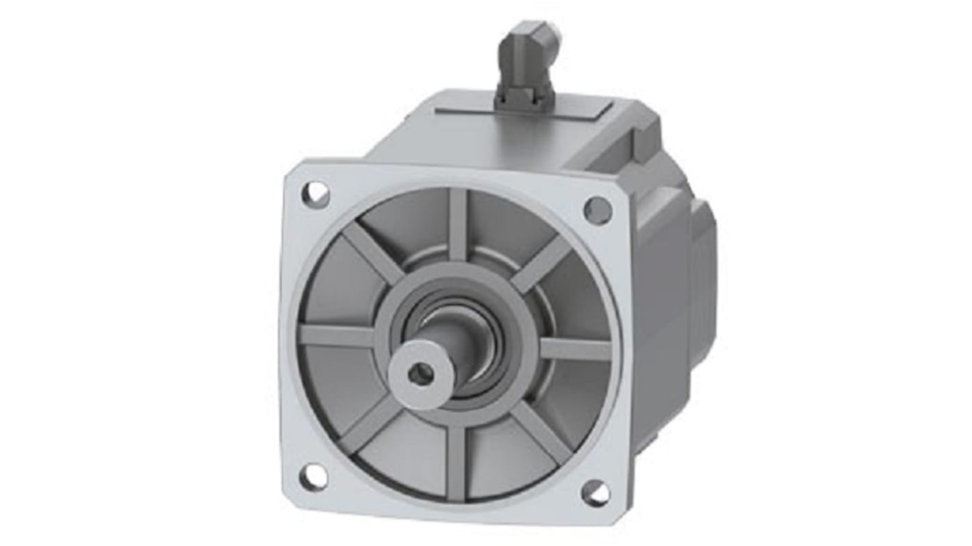 Siemens 400 → 480 V 5.5 kW Servo Motor, 2000 rpm, 90 Nm Max Output Torque, 38mm Shaft Diameter