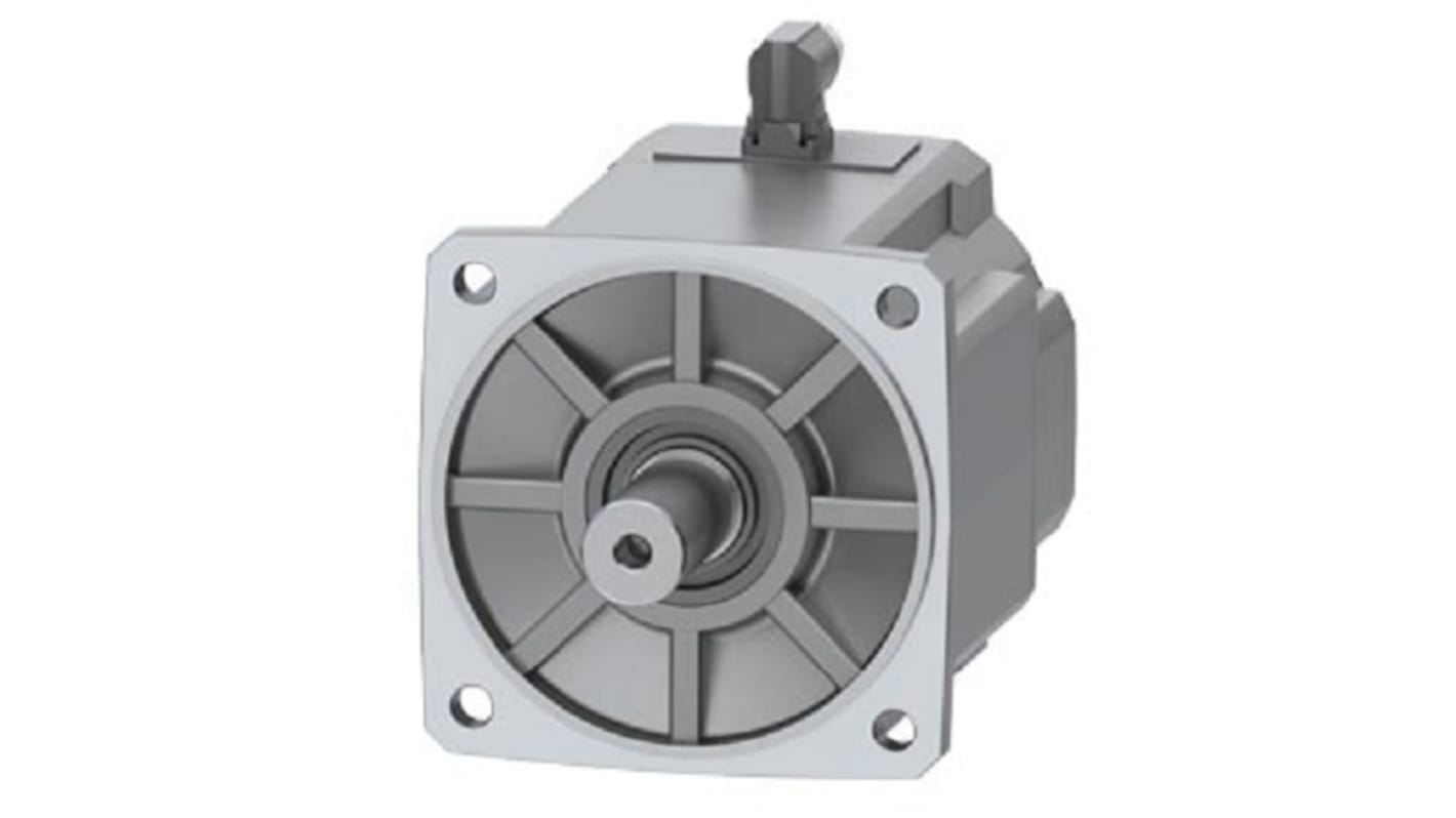 Siemens 400 → 480 V 5.5 kW Servo Motor, 2000 rpm, 90 Nm Max Output Torque, 38mm Shaft Diameter
