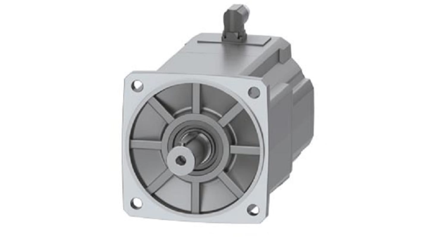 Siemens 400 → 480 V 5.5 kW Servo Motor, 2000 rpm, 90 Nm Max Output Torque, 38mm Shaft Diameter