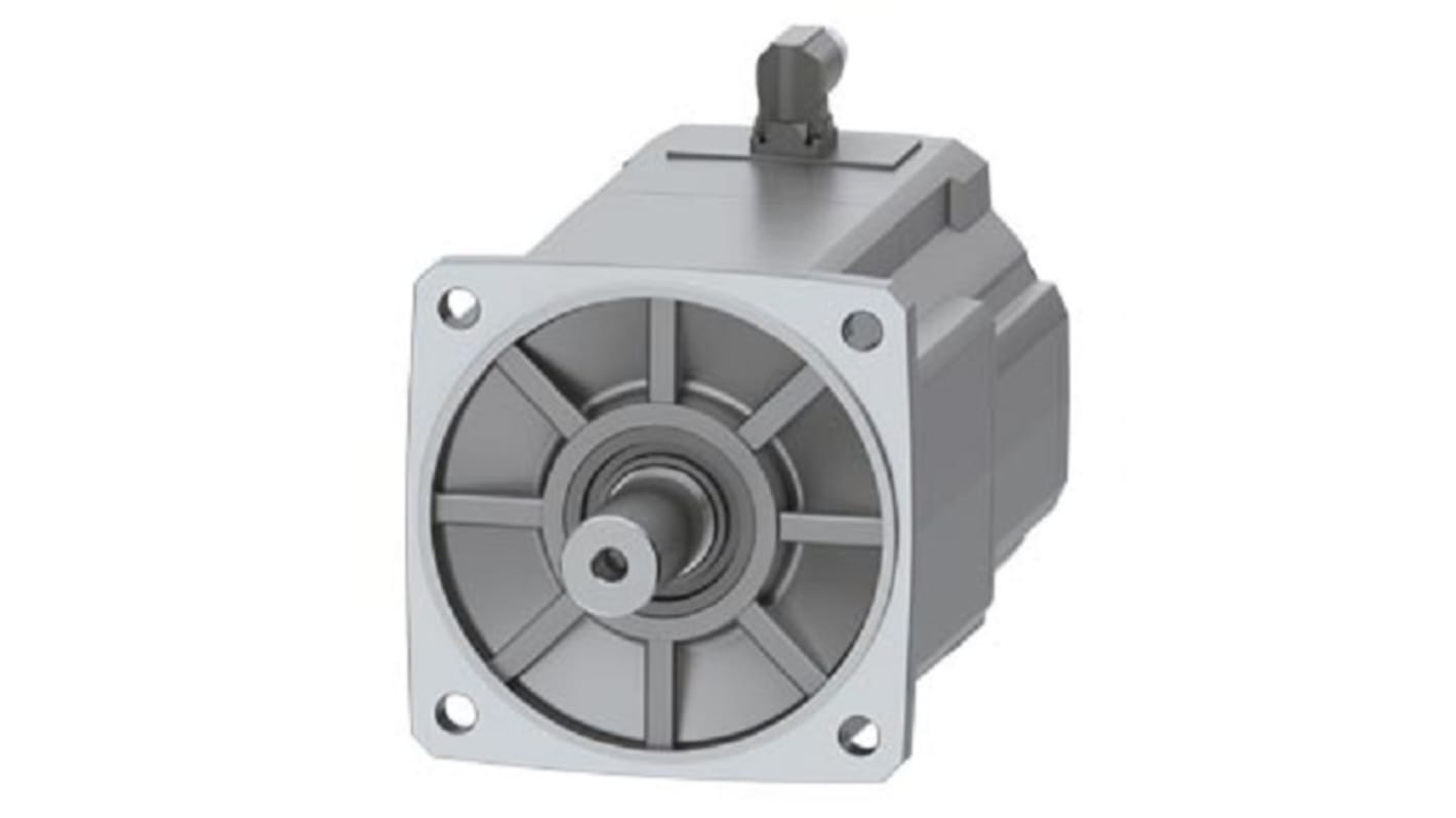 Siemens 400 → 480 V 5.5 kW Servo Motor, 2000 rpm, 90 Nm Max Output Torque, 38mm Shaft Diameter