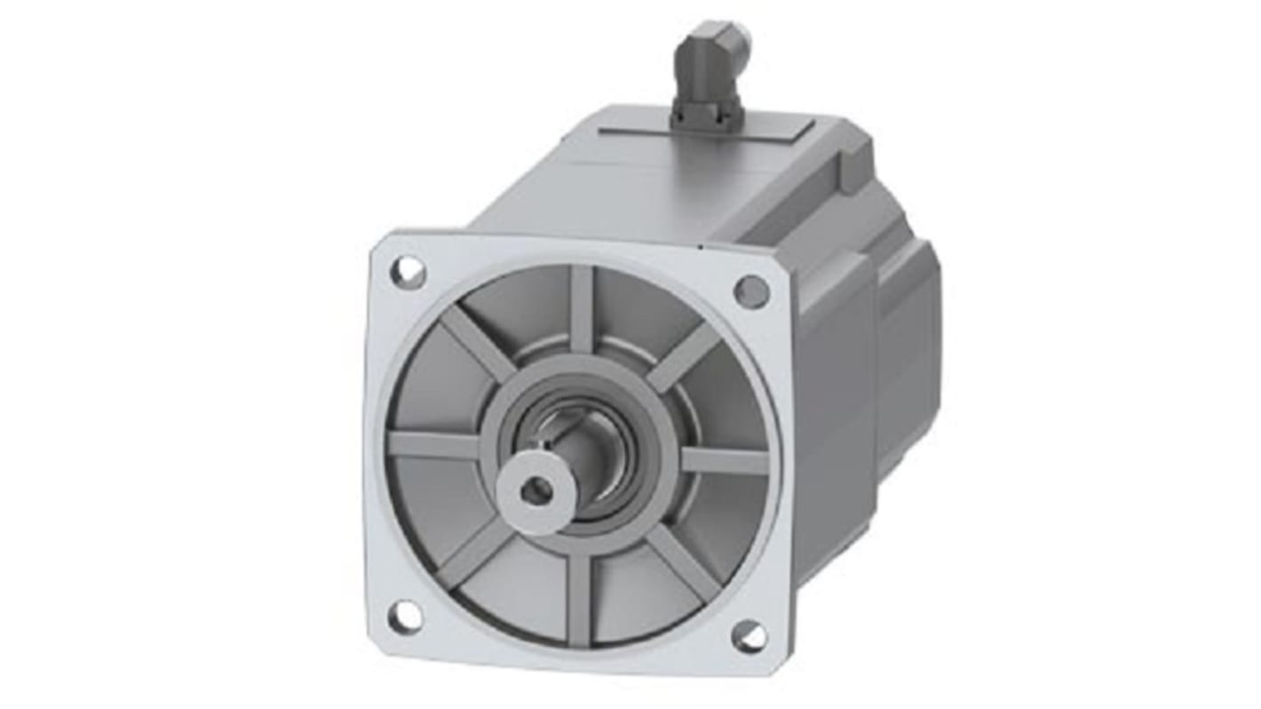 Siemens 400 → 480 V 6.4 kW Servo Motor, 2000 rpm, 120 Nm Max Output Torque, 38mm Shaft Diameter