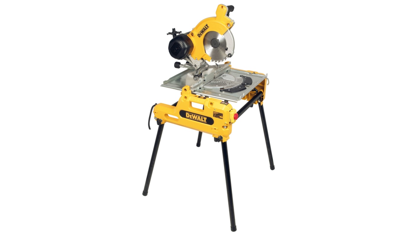 DeWALT DW7 DW743N 250mm Corded Table Circular Saw, Type C - Euro Plug