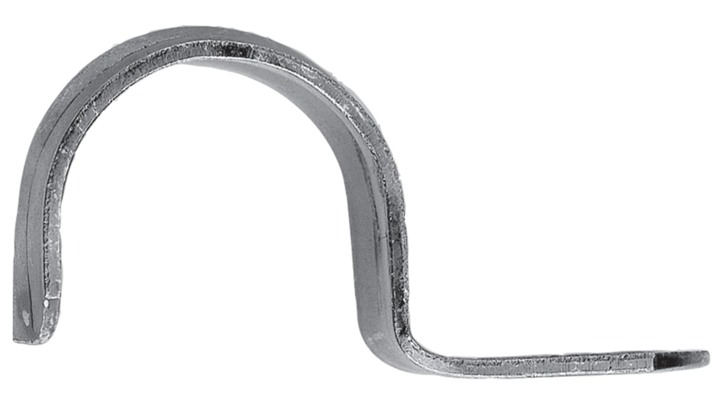 Raccordo per cavi Fischer Fixings 1173 Gaffetta, Clip in Metallo, Metallica, 20mm