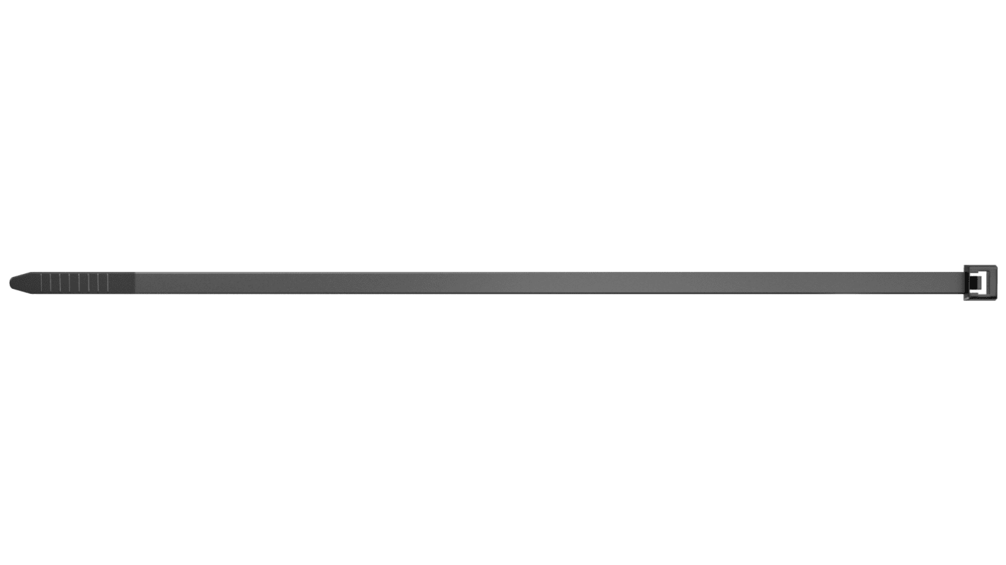 Fascette fermacavi Fischer Fixings UBN in Nylon, 100mm x 2,5 mm, col. Nero