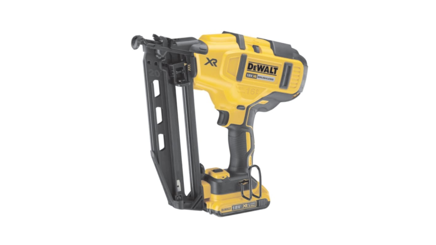 Clavadora DeWALT DCN660D2-QW, pata de la grapa 63mm, Inalámbrico