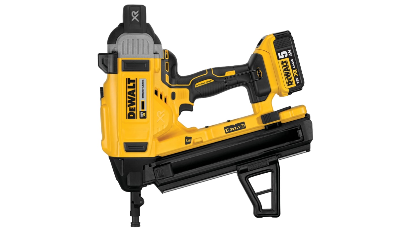 Clavadora DeWALT DCN890P2-QW, pata de la grapa 57mm, Inalámbrico