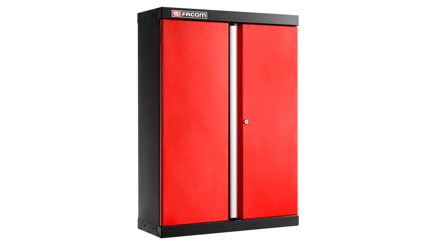 Facom 0 drawer Epoxy Coated Metal Tool Cabinet, 1.005m x 278mm x 719mm