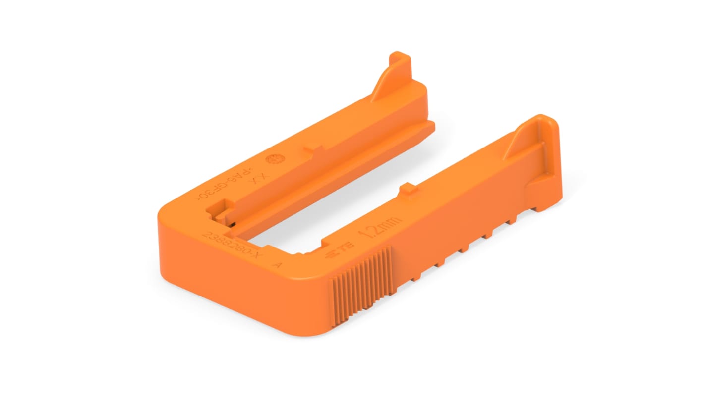 TE Connectivity, Heavy Duty Sealed Connector Series Automotive Connector Accessory Plug Orange 2388280-1