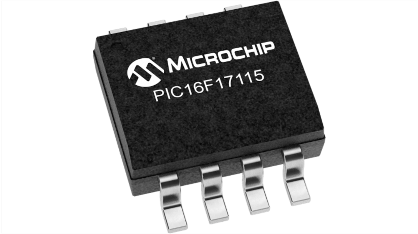 Microchip Mikrocontroller PIC16 PIC16 8bit PCB-Montage 14 KB SOIC 8-Pin 64MHz