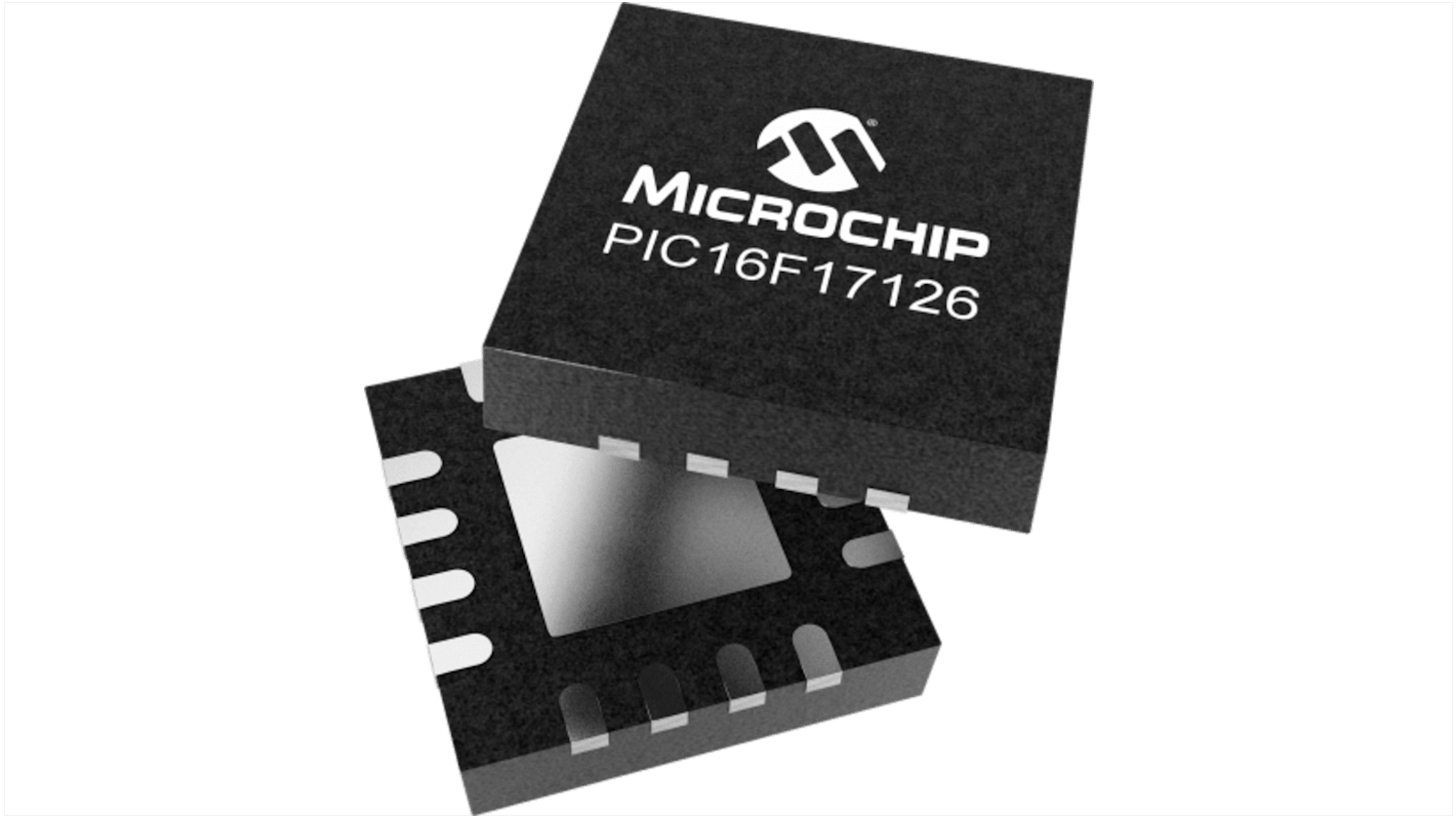 Microchip Mikrocontroller PIC16 PIC16 8bit PCB-Montage 28 KB VQFN 16-Pin 64MHz