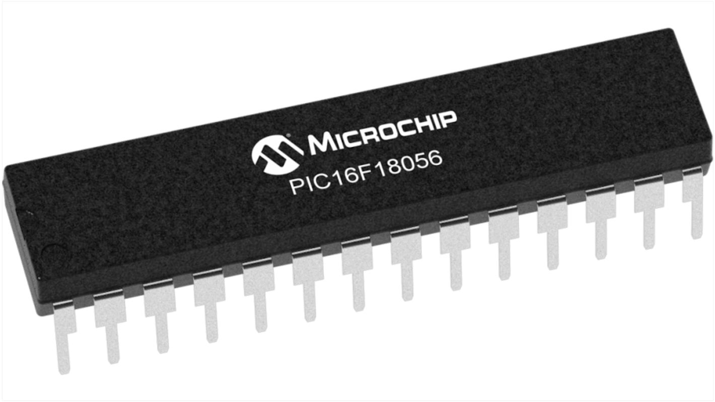 Microchip Mikrocontroller PIC16 PIC16 8bit PCB-Montage 28 KB SPDIP 28-Pin 64MHz