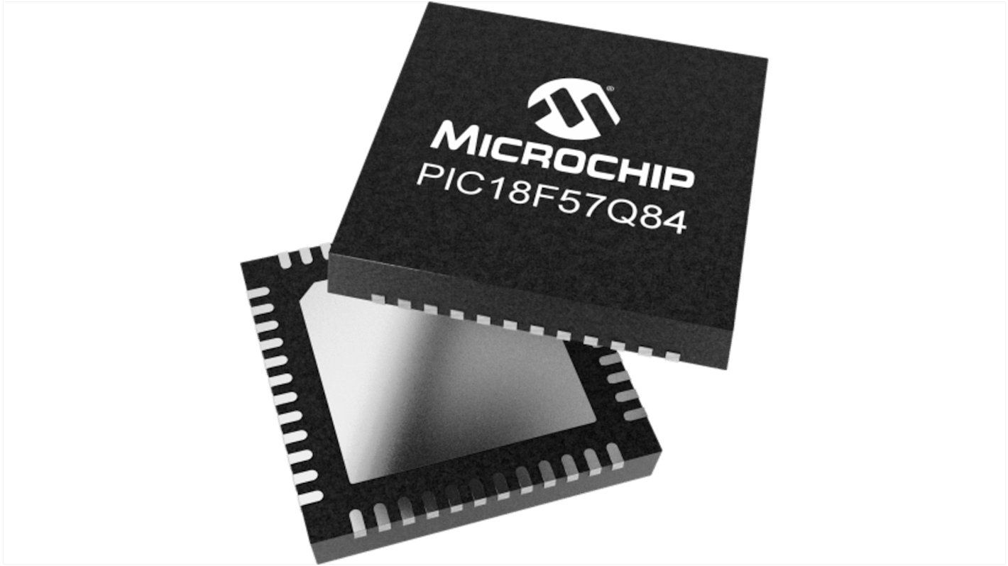 Mikrokontroler Microchip PIC18 VQFN 40-pinowy Montaż na płytce drukowanej PIC18 28 KB 8bit 64MHz Flash