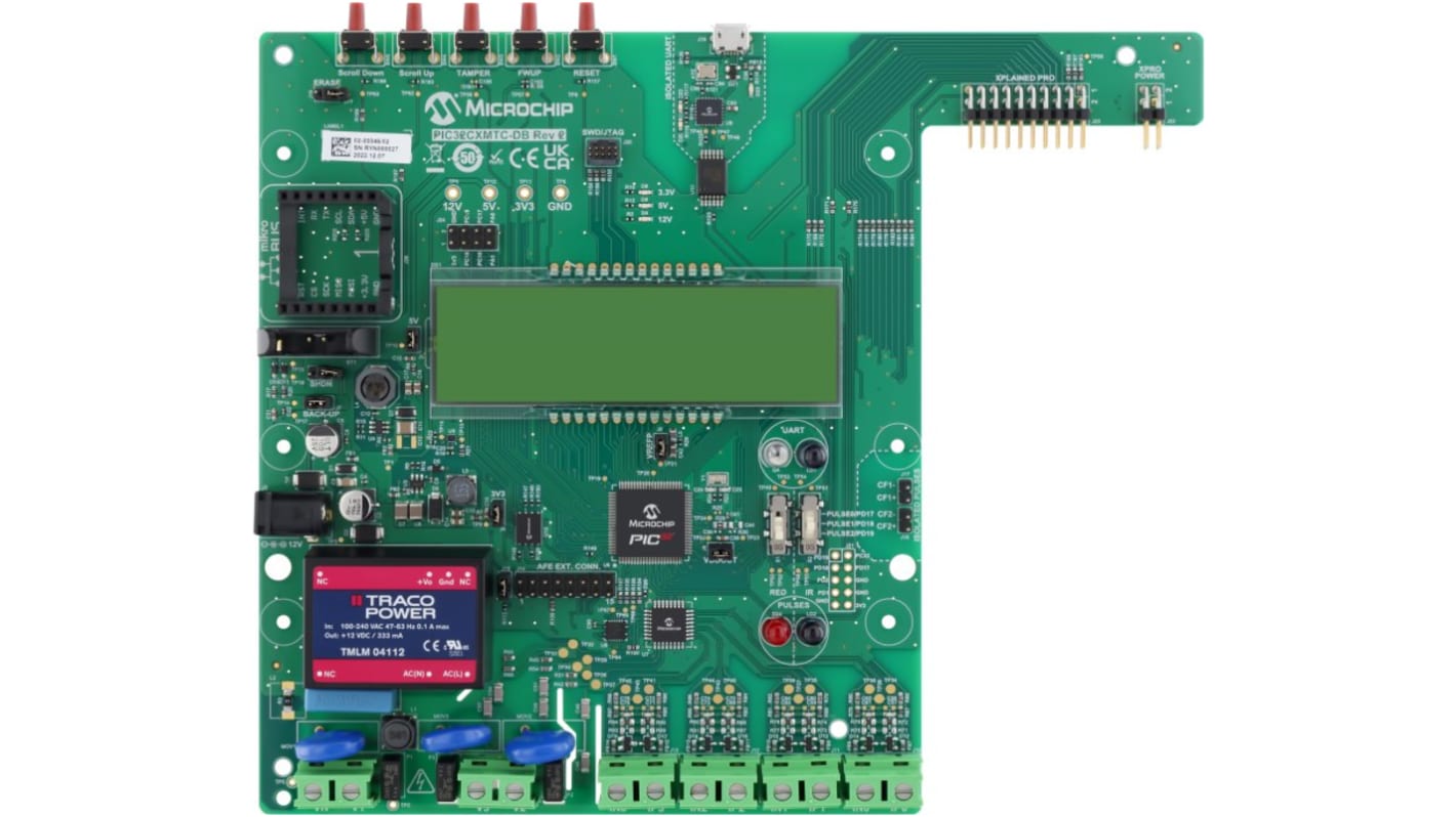 Microchip PIC32CXMTC-DB Evaluation Kit Evaluation Kit