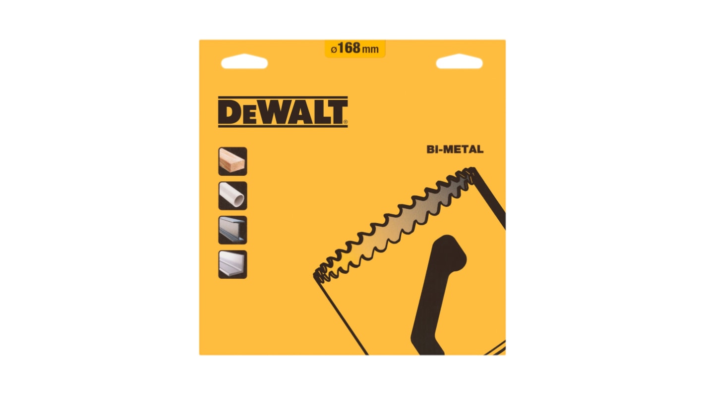 DeWALT Bimetall Lochsäge , Ø 168mm / Bohrtiefe 44mm