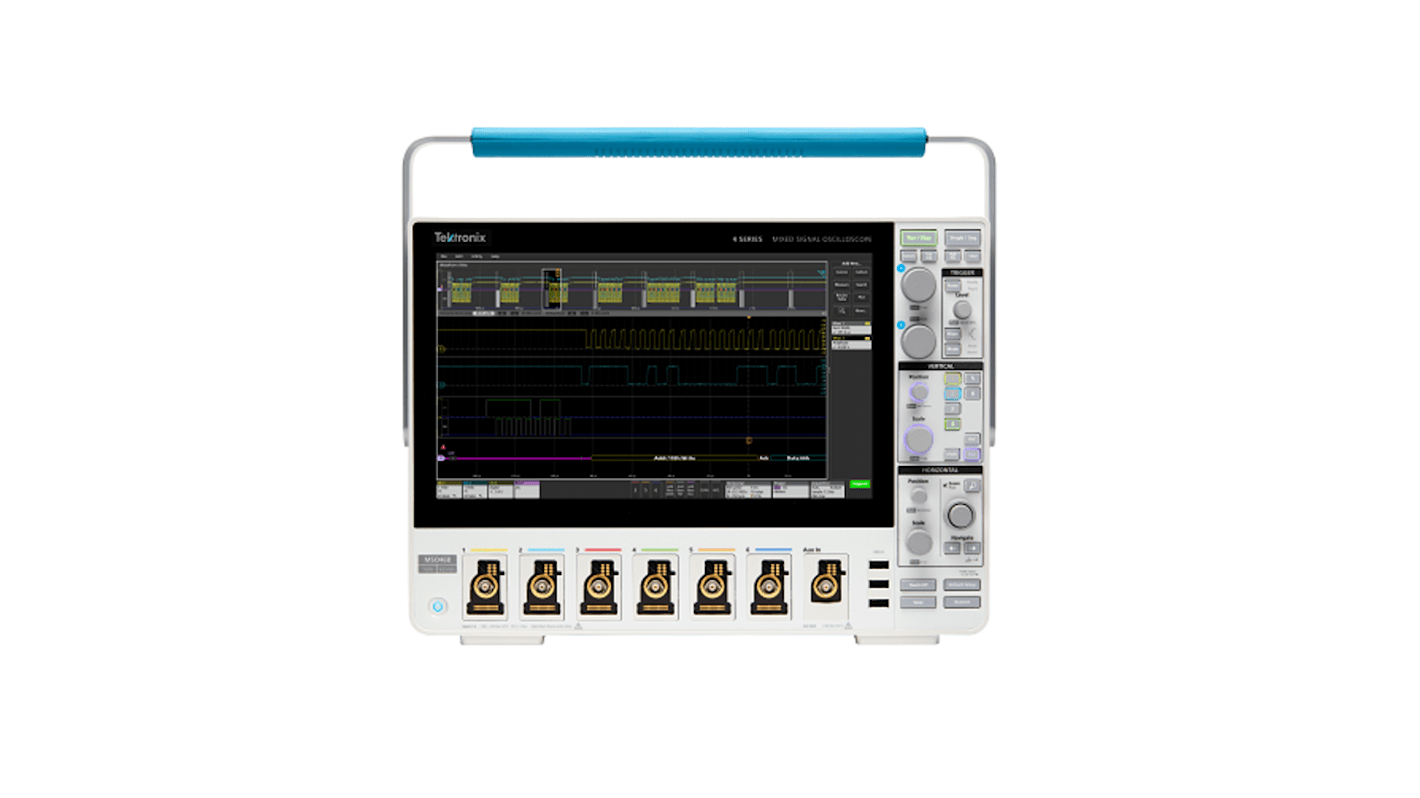 Osciloscopio de señal mixta de banco Tektronix, canales:6 A, 48 D, 1.5GHz