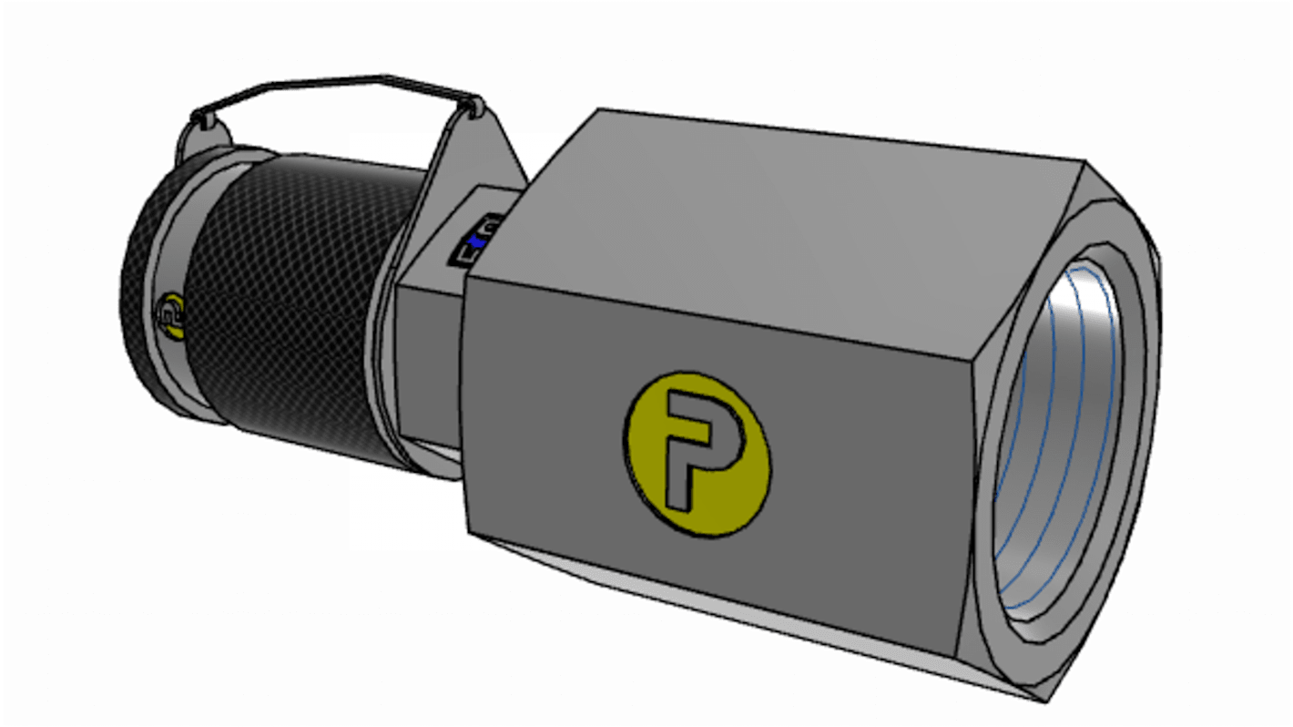 Parker BSPP 1/4 Female to UNF 7/8-14, 10TTP4MXS
