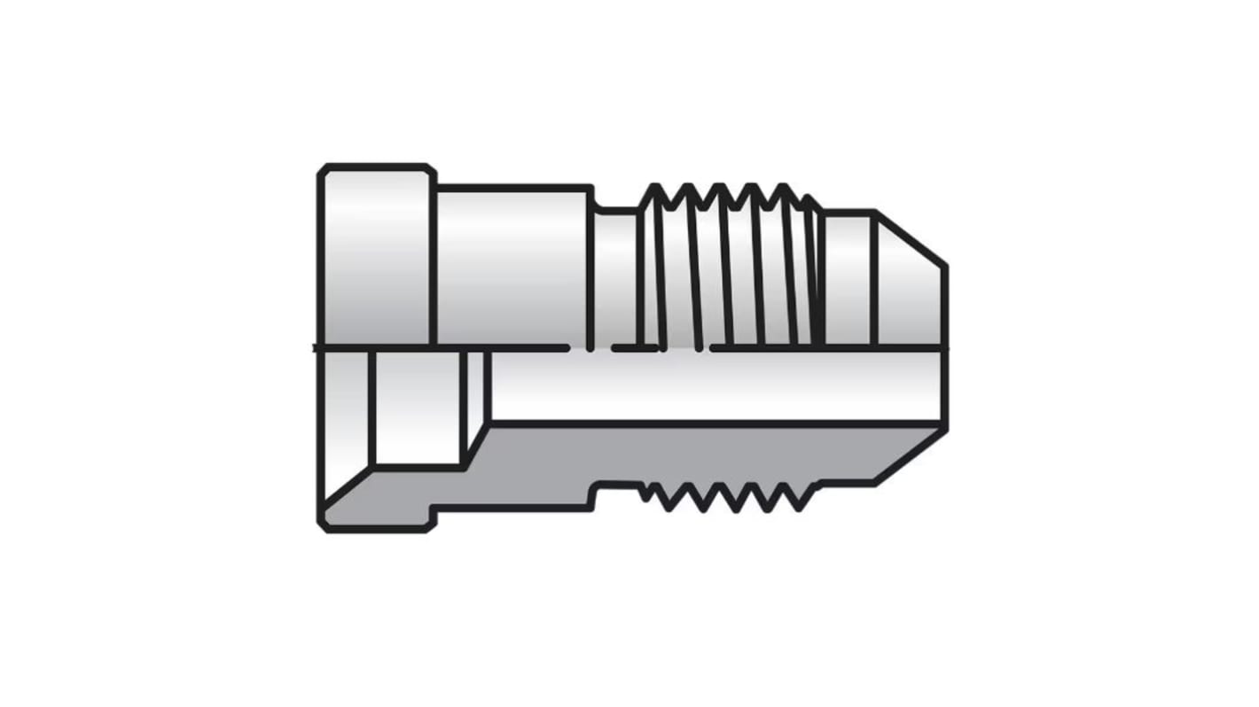 Parker Hydraulic Straight Threaded Reducer UNF 1 1/16-12 Male to UNF 3/4-16 Male, 12-8 TRTX-S