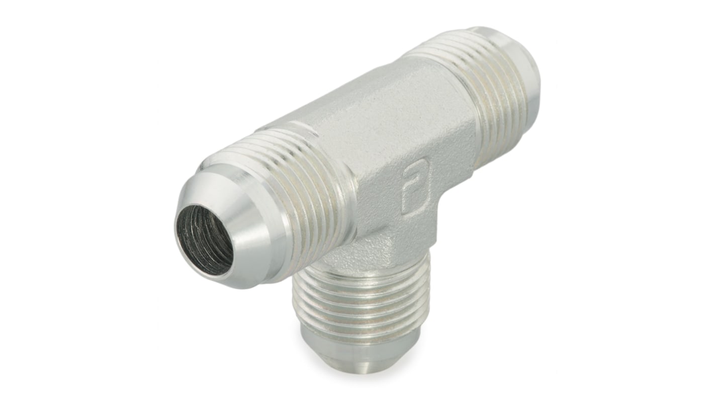 Parker Tee Male 37° JIC Flare to Male 37° JIC Flare, 14 JTX-S