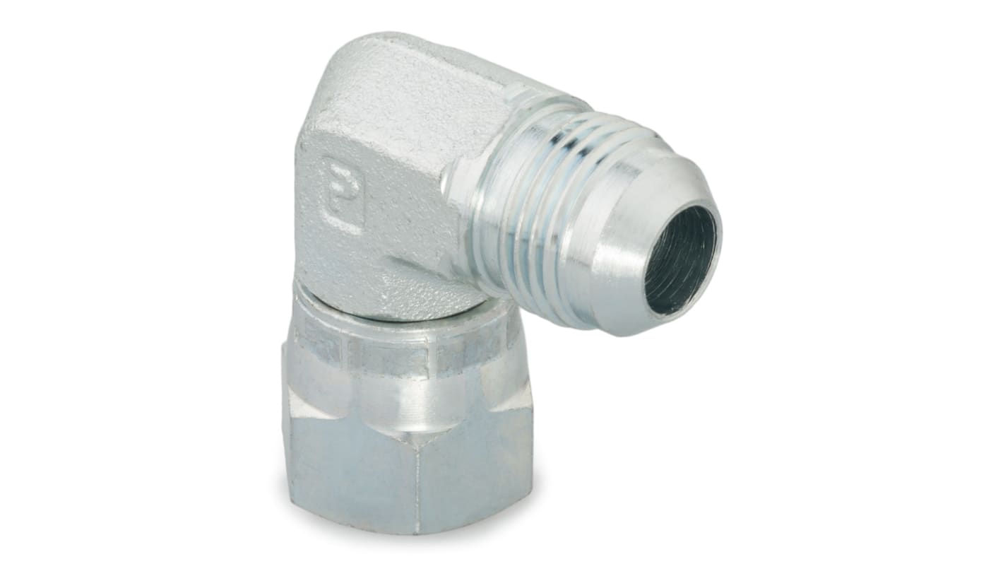 Parker Hydraulic Swivel Nut Elbow UNF 1 7/812 Male to UNF 1 7/812