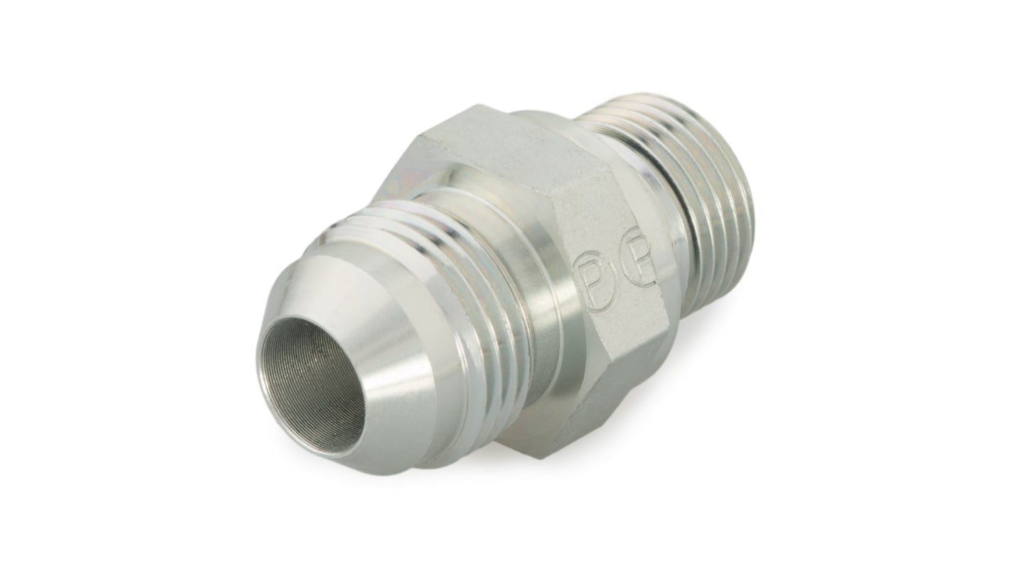 Parker Straight Male 37° JIC Flare to Male BSPP, 6-8F42EDMXS